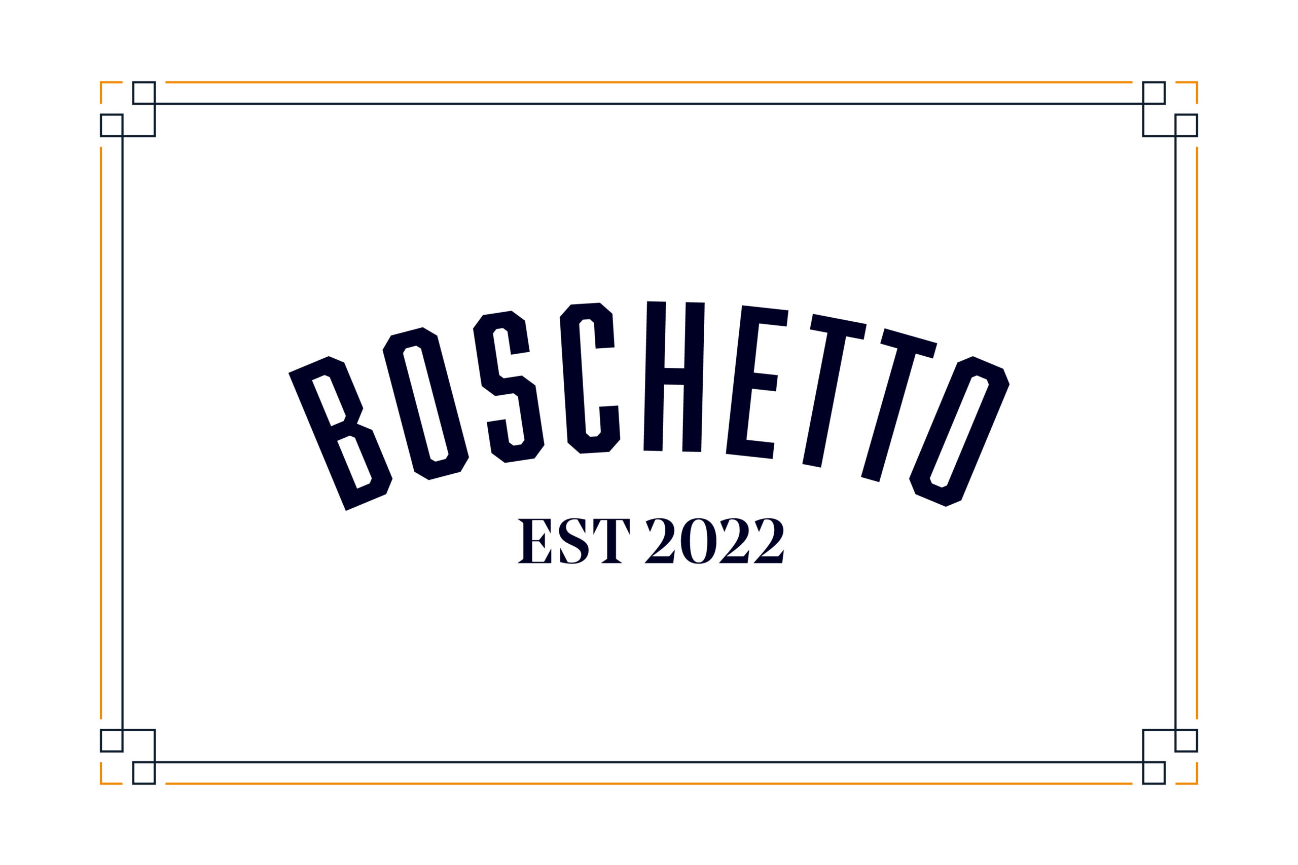 Logo design for Boschetto by Madonna+Child Creative Studio
