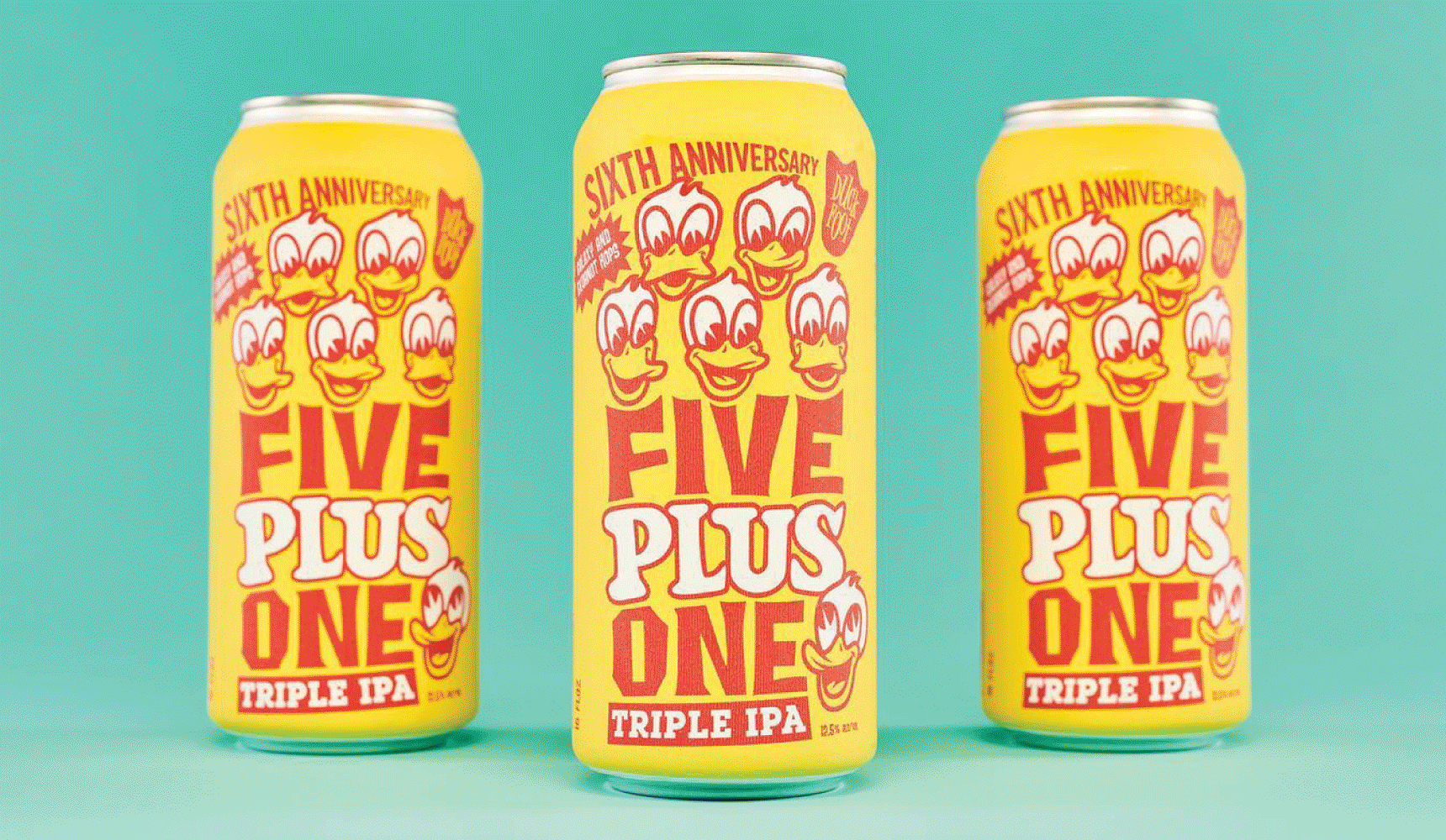 Duck Foot Brewing Co Beer Label Design