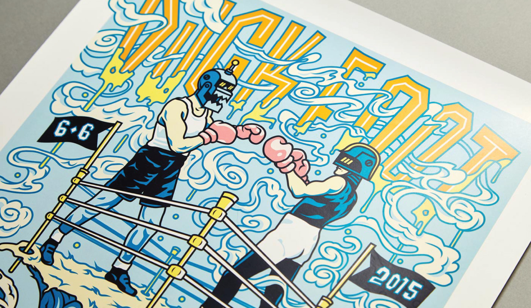 Duck Foot Brewing Co Poster Design 