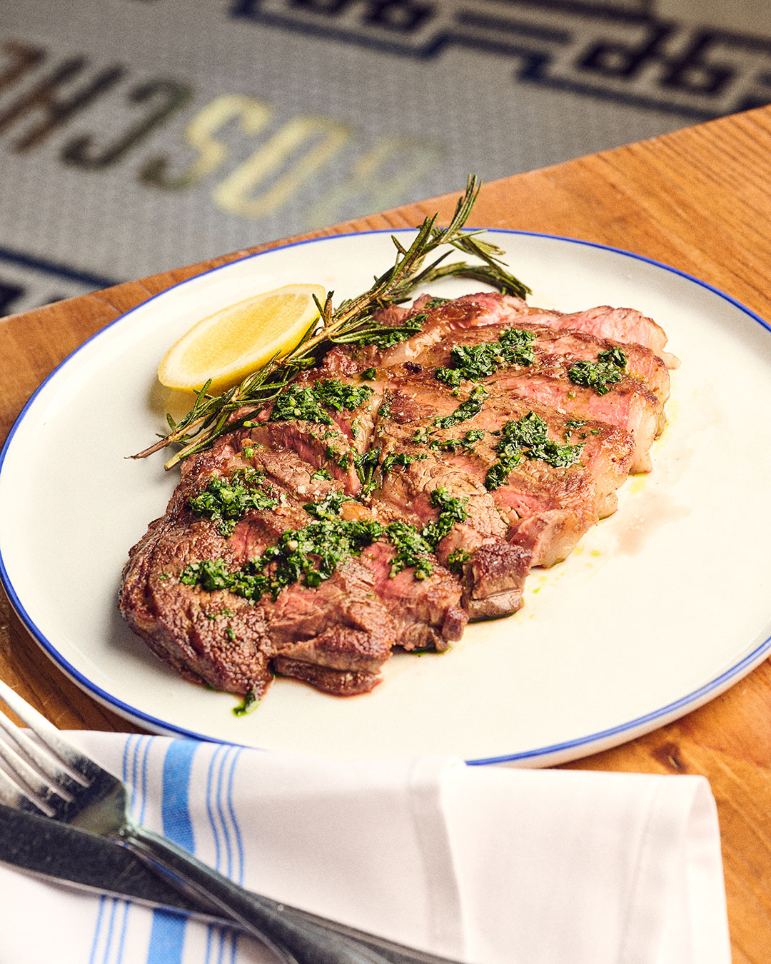 Bistecca food photography